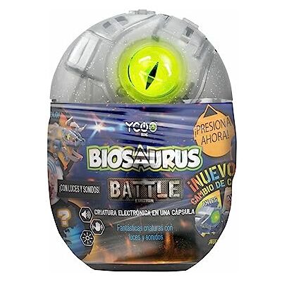 Bizak Biosaurus Battle Pack individueel, ontdek en bouw de elektronische wezens binnenin, inclusief 10-12 onderdelen, 10 verschillende modellen om te verzamelen (62008130) Bizak Biosaurus Battle Pack individueel, ontdek en bouw de elektronische wezens binnenin, inclusief 10-12 onderdelen, 10 verschillende modellen om te verzamelen (62008130)