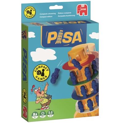 Jumbo Toren van Pisa Compact Reisspel Gezelschapsspellen Kinderen vanaf 4 Jaar Nederlands Reisspellen voor kinderen Jumbo Toren van Pisa Compact Reisspel Gezelschapsspellen Kinderen vanaf 4 Jaar Nederlands Reisspellen voor kinderen