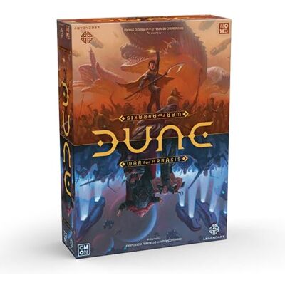 CMON Dune: War for Arrakis gezelschapsspel voor figuren vanaf 14 jaar, 1-4 spelers, speeltijd van 120 minuten CMON Dune: War for Arrakis gezelschapsspel voor figuren vanaf 14 jaar, 1-4 spelers, speeltijd van 120 minuten