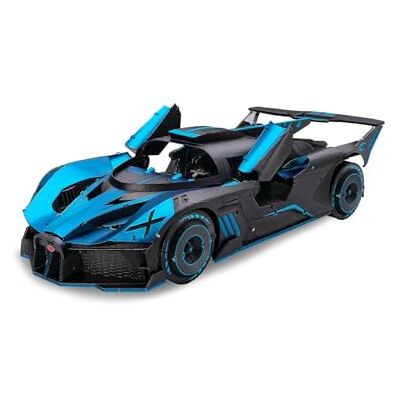 Piececool Supercar 3D-puzzel van metaal, blauw, bouwset voor volwassenen en jongeren, roestvrij staal, 430, 183 delen Piececool Supercar 3D-puzzel van metaal, blauw, bouwset voor volwassenen en jongeren, roestvrij staal, 430, 183 delen