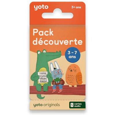 YOTO Ontdekkingspakket 3-7 jaar, verzameling audioboeken voor kinderen in het Frans om naar te luisteren op verhalenverteller en verhalenbox voor kinderen Player en Mini, eerste verhalen 3 tot 7 jaar YOTO Ontdekkingspakket 3-7 jaar, verzameling audioboeken voor kinderen in het Frans om naar te luisteren op verhalenverteller en verhalenbox voor kinderen Player en Mini, eerste verhalen 3 tot 7 jaar