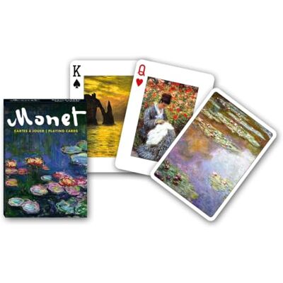Piatnik 1489 speelkaarten Monet 55 delen Piatnik 1489 speelkaarten Monet 55 delen