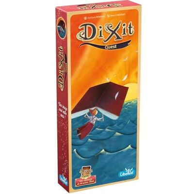 Asmodee LIBELLUD Dixit Ext. 02 Quest Kaartspel 8+ 3-6 25 MIN FR/NL/EN/DE Asmodee LIBELLUD Dixit Ext. 02 Quest Kaartspel 8+ 3-6 25 MIN FR/NL/EN/DE