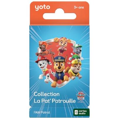 YOTO La Paw Patrol Collection-pakket – 6 audiokaarten voor kinderen in het Frans om naar te luisteren op nachtlampje en verhalenbox, speler en mini, educatieve inhoud 4 tot 6 jaar YOTO La Paw Patrol Collection-pakket – 6 audiokaarten voor kinderen in het Frans om naar te luisteren op nachtlampje en verhalenbox, speler en mini, educatieve inhoud 4 tot 6 jaar