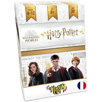 Asmodee Repos Production, Time's Up! Harry Potter, gezelschapsspel, vanaf 8 jaar, 4-12 spelers, 30 minuten Asmodee Repos Production, Time's Up! Harry Potter, gezelschapsspel, vanaf 8 jaar, 4-12 spelers, 30 minuten