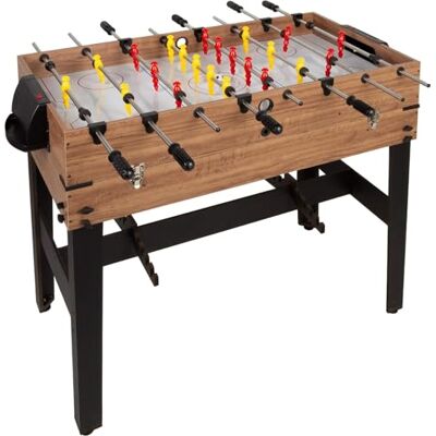 COLORBABY 85431 CB Games 3-in-1 multiplayer-tafel, tafelvoetbal met poten, air hockey, biljart, 81 x 42 x 60 cm, 2-4 spelers, hout en staal, robuust en duurzaam, tafelspel, tafelvoetbal voor kinderen, +6 COLORBABY 85431 CB Games 3-in-1 multiplayer-tafel, tafelvoetbal met poten, air hockey, biljart, 81 x 42 x 60 cm, 2-4 spelers, hout en staal, robuust en duurzaam, tafelspel, tafelvoetbal voor kinderen, +6