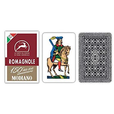 Modiano Regionale kaarten Romagnoles, Kleur Etui Bordeaux, 300079 Modiano Regionale kaarten Romagnoles, Kleur Etui Bordeaux, 300079