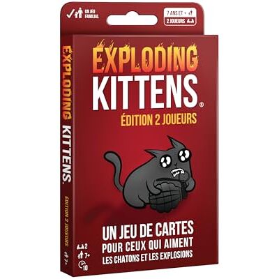 Asmodee Exploding Kittens: editie voor 2 spelers Asmodee Exploding Kittens: editie voor 2 spelers