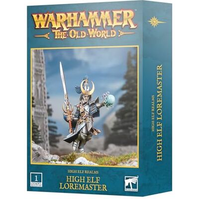 Games Workshop Warhammer The Oid World High Elf Realms: High Elf Loremaster Games Workshop Warhammer The Oid World High Elf Realms: High Elf Loremaster