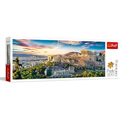 Trefl , Puzzel, Akropolis, Athene, 500 stukjes, panorama, premium kwaliteit, voor volwassenen en kinderen vanaf 10 jaar Trefl , Puzzel, Akropolis, Athene, 500 stukjes, panorama, premium kwaliteit, voor volwassenen en kinderen vanaf 10 jaar