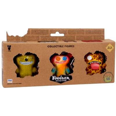 Bizak 64110210-4 Fuggler Set van 3 figuren van 6,5 cm met verzamelposter, 44 verzamelfiguren, voor jongens en meisjes vanaf 4 jaar Bizak 64110210-4 Fuggler Set van 3 figuren van 6,5 cm met verzamelposter, 44 verzamelfiguren, voor jongens en meisjes vanaf 4 jaar