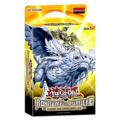 Konami Yu Gi Oh! verzamelkaart met structuur van het Koninkrijk van Licht Konami Yu Gi Oh! verzamelkaart met structuur van het Koninkrijk van Licht