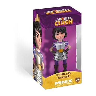 MINIX Collectible Figuren, verzamelfiguur 12 cm, Clash Royale, prinses, collectie voor tentoonstelling, cadeau-idee, speelgoed voor kinderen en volwassenen, fans van videogames (MN14064) MINIX Collectible Figuren, verzamelfiguur 12 cm, Clash Royale, prinses, collectie voor tentoonstelling, cadeau-idee, speelgoed voor kinderen en volwassenen, fans van videogames (MN14064)