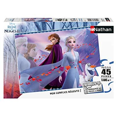 Nathan Puzzel voor kinderen – puzzel 45 P – liefde van twee zussen – Disney Frozen 2 – vanaf 5 jaar – 86451 Nathan Puzzel voor kinderen – puzzel 45 P – liefde van twee zussen – Disney Frozen 2 – vanaf 5 jaar – 86451