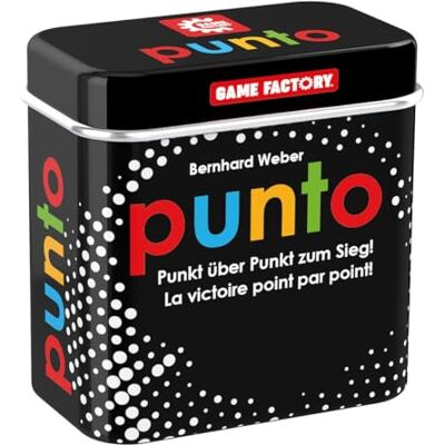 Game Factory punto: Spieler: 2-4, Dauer: ca. 20 Minuten Game Factory punto: Spieler: 2-4, Dauer: ca. 20 Minuten