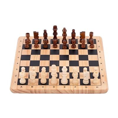 Engelhart Schaakspel Longfield Games hout, 30 x 30 cm Engelhart Schaakspel Longfield Games hout, 30 x 30 cm