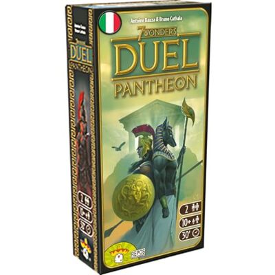 Asmodee , 7 Wonders Duel: Pantheon, Uitbreiding Tafelspel, Editie in het Italiaans Asmodee , 7 Wonders Duel: Pantheon, Uitbreiding Tafelspel, Editie in het Italiaans