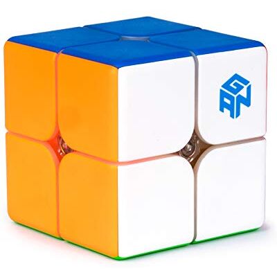 GAN Speed Cube 2 x 2, snelheidskubus 249 V2 zonder stickers, Magic Puzzelkubus 49 mm met IPG Core/Anti-Cornertwist/Anti-Pop/Touch-oppervlak van honingraat, speelgoedcadeau voor kinderen, beginners en GAN Speed Cube 2 x 2, snelheidskubus 249 V2 zonder stickers, Magic Puzzelkubus 49 mm met IPG Core/Anti-Cornertwist/Anti-Pop/Touch-oppervlak van honingraat, speelgoedcadeau voor kinderen, beginners en