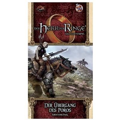 Fantasy Flight Games Asmodee Lord of the Rings LCG De overgang van Poros Uitbreiding Kaartspel Plafondbouw 2 spelers vanaf 14 jaar 30+ minuten Duits Fantasy Flight Games Asmodee Lord of the Rings LCG De overgang van Poros Uitbreiding Kaartspel Plafondbouw 2 spelers vanaf 14 jaar 30+ minuten Duits