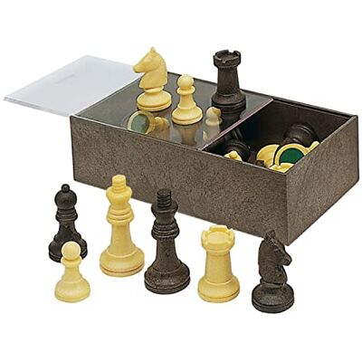 Cayro Schaak accessoires nr. 3 Traditioneel spel gezelschapsspel ontwikkeling van cognitieve vaardigheden gezelschapsspel (090) Cayro Schaak accessoires nr. 3 Traditioneel spel gezelschapsspel ontwikkeling van cognitieve vaardigheden gezelschapsspel (090)