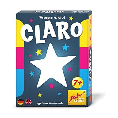 Zoch Claro 601105171 Kaartspel, spel vanaf 7 jaar, eenvoudig spel voor het hele gezin, 3-6 spelers Zoch Claro 601105171 Kaartspel, spel vanaf 7 jaar, eenvoudig spel voor het hele gezin, 3-6 spelers