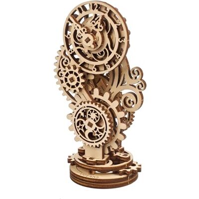 UGEARS Steampunk Clock 3D-puzzel, mechanische klok, model van hout om te bouwen, puzzel voor volwassenen en puzzels, doe-het-zelf bouwspel voor volwassenen, creatieve set, geschenken, modelboot van hout UGEARS Steampunk Clock 3D-puzzel, mechanische klok, model van hout om te bouwen, puzzel voor volwassenen en puzzels, doe-het-zelf bouwspel voor volwassenen, creatieve set, geschenken, modelboot van hout
