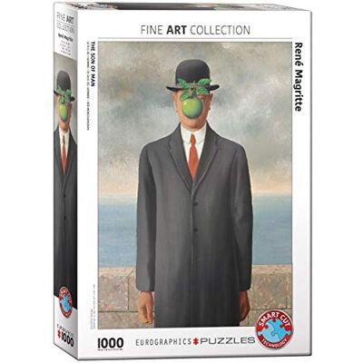 EuroGraphics Son of Man by Rene Magritte EuroGraphics Son of Man by Rene Magritte
