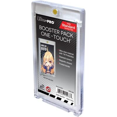 Ultra Pro One Touch UV-magnetische kaartbooster voor kaarten in standaardformaat Bescherm je verzamelkaarten, sportkaarten en speelkaarten, perfect voor weergave en bescherming Ultra Pro One Touch UV-magnetische kaartbooster voor kaarten in standaardformaat Bescherm je verzamelkaarten, sportkaarten en speelkaarten, perfect voor weergave en bescherming