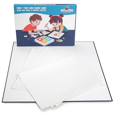 Apostrophe Games Bedrukbaar bordspel met speelbord en stickervellen Ontwerp je eigen bordspel met een bedrukbaar speelbord en stickervellen voor meer creativiteit Apostrophe Games Bedrukbaar bordspel met speelbord en stickervellen Ontwerp je eigen bordspel met een bedrukbaar speelbord en stickervellen voor meer creativiteit