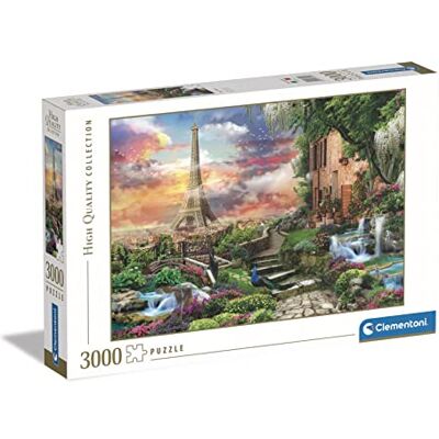 Clementoni 33550 High Quality Collection Paris Dream 3000 Pièces Puzzle Adulte, 14-99 Ans, Puzzle Ville De France, Divertissement Pour Adultes, Puzzle Classique, Fabriqué En Italie Clementoni 33550 High Quality Collection Paris Dream 3000 Pièces Puzzle Adulte, 14-99 Ans, Puzzle Ville De France, Divertissement Pour Adultes, Puzzle Classique, Fabriqué En Italie