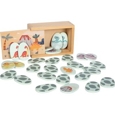 small foot memo "Dino", memory and memory game gemaakt van FSC® 100% gecertificeerd hout, voor kinderen leeftijd 2 en up, 12616 small foot memo "Dino", memory and memory game gemaakt van FSC® 100% gecertificeerd hout, voor kinderen leeftijd 2 en up, 12616