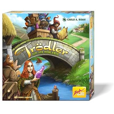 Zoch 601105190 Het Highlands bordspel (gezelschapsspel vanaf 10 jaar) boeiend strategiespel voor 2-4 spelers, ca. 45 minuten speelduur per speelbeurt Zoch 601105190 Het Highlands bordspel (gezelschapsspel vanaf 10 jaar) boeiend strategiespel voor 2-4 spelers, ca. 45 minuten speelduur per speelbeurt