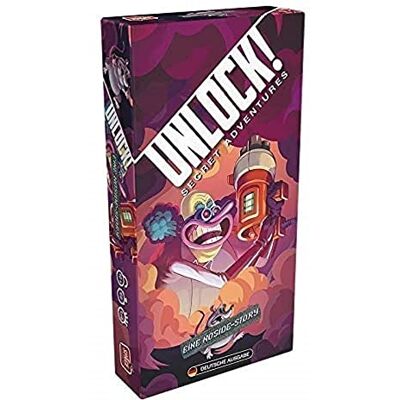 Space Cowboys Asmodee Unlock! – Een Noside-Story Familiespel raadselspel 1-6 spelers Vanaf 10+ jaar 60+ minuten Duits Space Cowboys Asmodee Unlock! – Een Noside-Story Familiespel raadselspel 1-6 spelers Vanaf 10+ jaar 60+ minuten Duits