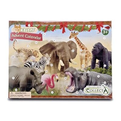 Collecta Adventskalender 24 minifiguren uit de wilde wereld bevat 6 AR kaarten +3 (Deqube 90184303) Collecta Adventskalender 24 minifiguren uit de wilde wereld bevat 6 AR kaarten +3 (Deqube 90184303)