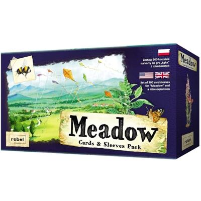 Asmodee Rebel Centrum, Meadow: Cards & Sleeves Pack, Accessoire REBMEAD2 Asmodee Rebel Centrum, Meadow: Cards & Sleeves Pack, Accessoire REBMEAD2