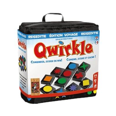 999 Games Qwirkle Travel Edition Bordspel Reiseditie vanaf 8 jaar Een van de beste games van 2014 Susan McKinley Ross Plaatsing van tegels voor 2-4 spelers - 999 Games Qwirkle Travel Edition Bordspel Reiseditie vanaf 8 jaar Een van de beste games van 2014 Susan McKinley Ross Plaatsing van tegels voor 2-4 spelers -