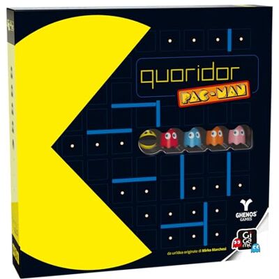 Ghenos Games Quoridor Italiaanse editie – abstract spel en strategie – jaren 8+ – 2-5 spelers Ghenos Games Quoridor Italiaanse editie – abstract spel en strategie – jaren 8+ – 2-5 spelers