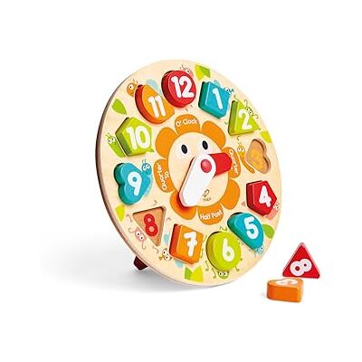 Hape Steckpuzzle Uhr (kinderpuzzel) Hape Steckpuzzle Uhr (kinderpuzzel)