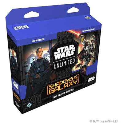 Asmodee FFG Star Wars: Unlimited Shadows of The Galaxy Kit de démarrage 2 Joueurs Jeu de Cartes à Collectionner Jeu de société pour Adultes et Enfants dès 12 Ans Version Anglaise Asmodee FFG Star Wars: Unlimited Shadows of The Galaxy Kit de démarrage 2 Joueurs Jeu de Cartes à Collectionner Jeu de société pour Adultes et Enfants dès 12 Ans Version Anglaise