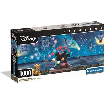 Clementoni CLE puzzle 1000 PanoramaComp.Mickey&Minnie 39503 Clementoni CLE puzzle 1000 PanoramaComp.Mickey&Minnie 39503