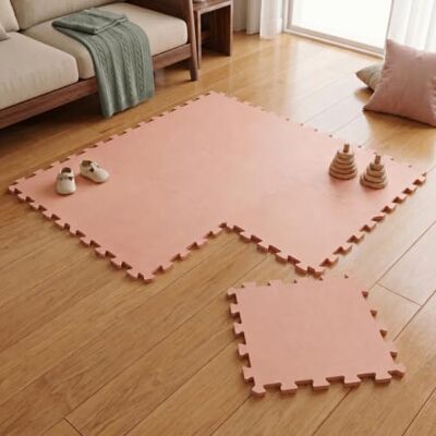 LittleTom 9-delige vloermat voor baby's vanaf de eerste maand – 30 x 30 cm – tegels van EVA-schuim – zacht speeloppervlak voor de ontwaking – vierkanten antislip puzzel – bekleding voor de kinderkamer LittleTom 9-delige vloermat voor baby's vanaf de eerste maand – 30 x 30 cm – tegels van EVA-schuim – zacht speeloppervlak voor de ontwaking – vierkanten antislip puzzel – bekleding voor de kinderkamer