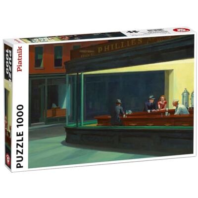 Piatnik Hopper Nighthawks: 1000 STUKS Piatnik Hopper Nighthawks: 1000 STUKS