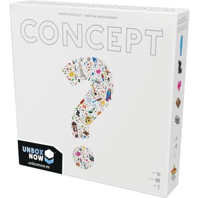 Asmodee Repos Production Concept, gezelschapsspel voor gezinnen en jongeren, raden in groepen, vanaf 10 jaar, voor 4 tot 12 spelers, 40 minuten per spel, Spaans Asmodee Repos Production Concept, gezelschapsspel voor gezinnen en jongeren, raden in groepen, vanaf 10 jaar, voor 4 tot 12 spelers, 40 minuten per spel, Spaans