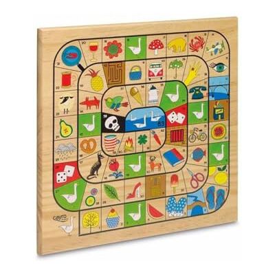 Cayro Parcheesi en gans + 5 jaar houten model gezelschapsspel voor kinderen en volwassenen met omkeerbaar bord Family Fun 2 tot 4 spelers Cayro Parcheesi en gans + 5 jaar houten model gezelschapsspel voor kinderen en volwassenen met omkeerbaar bord Family Fun 2 tot 4 spelers