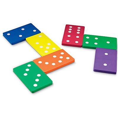 Learning Resources Enorme dominostenen van zacht schuim Learning Resources Enorme dominostenen van zacht schuim