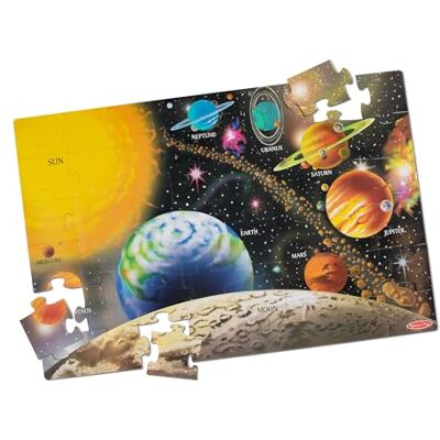 Melissa & Doug Vloerpuzzel, gemakkelijk te reinigen oppervlak, bevordert de hand-oogcoördinatie, 48 stuks, meerkleurig, 91,44 x 60,96 cm (l x b) Melissa & Doug Vloerpuzzel, gemakkelijk te reinigen oppervlak, bevordert de hand-oogcoördinatie, 48 stuks, meerkleurig, 91,44 x 60,96 cm (l x b)