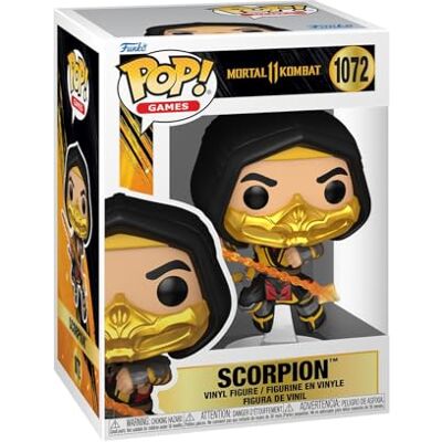 Funko Pop! Games: MK11 Fatality Schorpioen Mortal Kombat Game Franchise Verzamelfiguur van vinyl Cadeau-idee Officiële merchandising Speelgoed voor kinderen en volwassenen Video Games Fans Funko Pop! Games: MK11 Fatality Schorpioen Mortal Kombat Game Franchise Verzamelfiguur van vinyl Cadeau-idee Officiële merchandising Speelgoed voor kinderen en volwassenen Video Games Fans