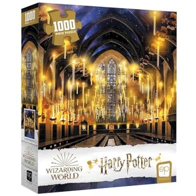 USAopoly The OP Harry Potter Great Hall Puzzel Legpuzzel 1000 stukjes USAopoly The OP Harry Potter Great Hall Puzzel Legpuzzel 1000 stukjes