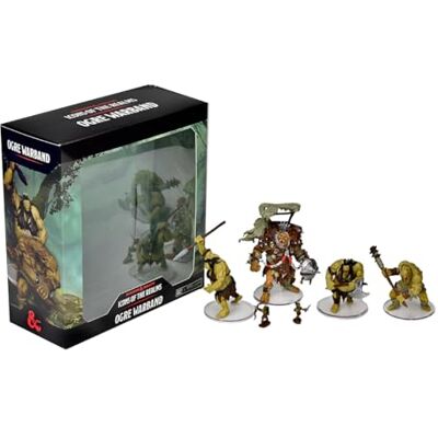 WizKids D&D Icons of The Realms: Ogre Warband 4 figuren Pre-Painted Miniatuur Set, Dungeons & Dragons RPG-figuren WizKids D&D Icons of The Realms: Ogre Warband 4 figuren Pre-Painted Miniatuur Set, Dungeons & Dragons RPG-figuren