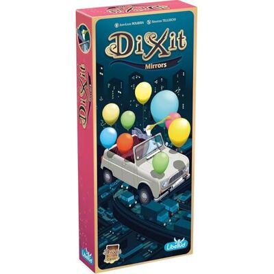 Asmodee Libellud Dixit Mirrors Meervoudig bekroond fantasie- en creativiteitsspel vanaf 8 jaar voor 3 tot 8 spelers, 30 minuten per spel Asmodee Libellud Dixit Mirrors Meervoudig bekroond fantasie- en creativiteitsspel vanaf 8 jaar voor 3 tot 8 spelers, 30 minuten per spel